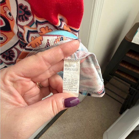 Colorful Mandala Print Dress - Picture 4 of 4